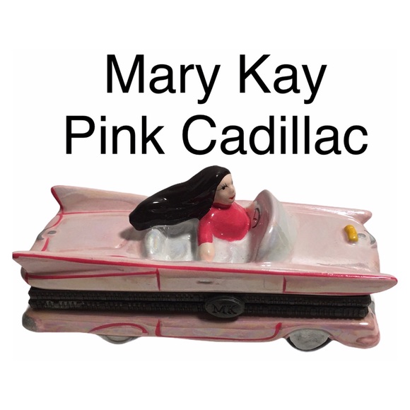 Vtg Trinket Box Mary Kay Pink Cadillac collectible award You’re a Star! - Picture 1 of 14